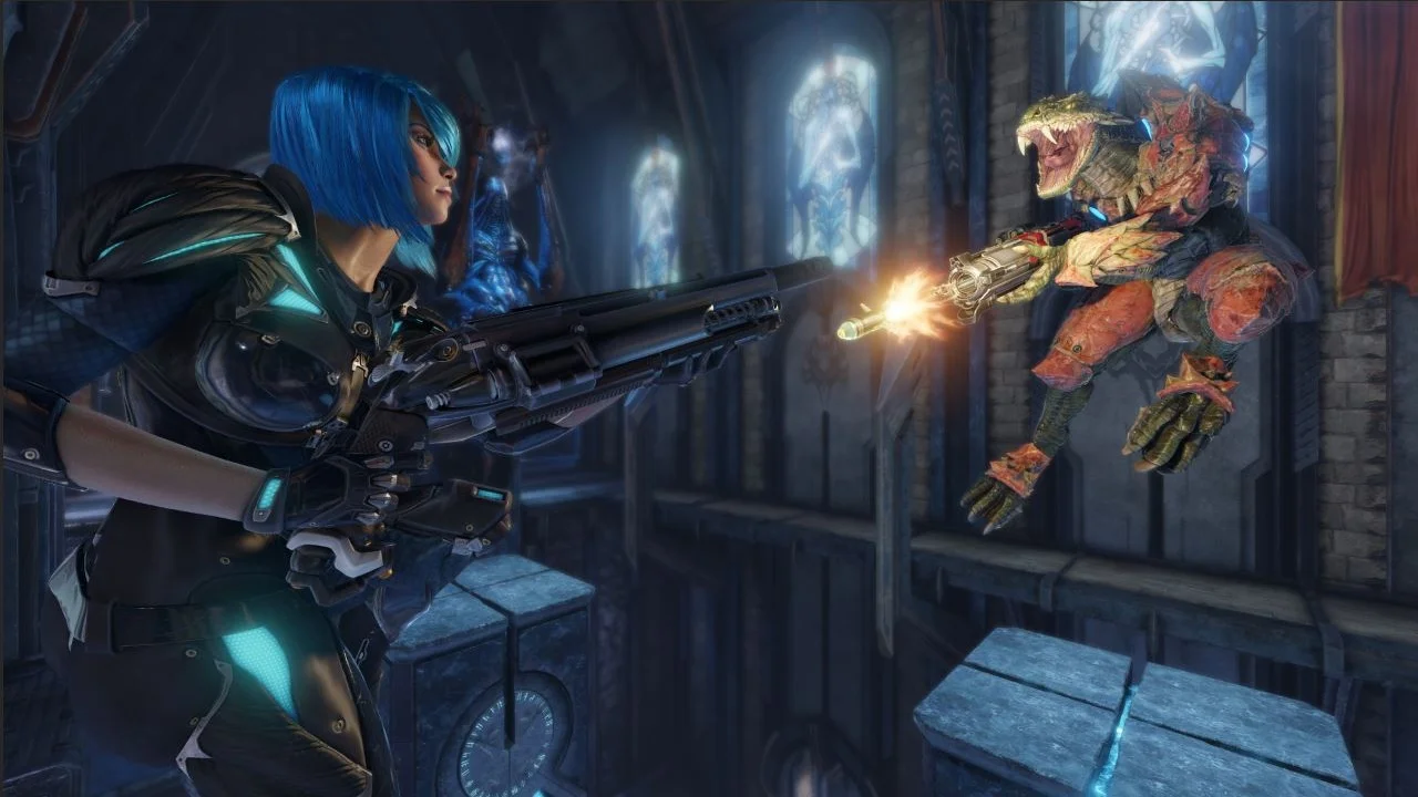Quake Champions обновили в честь 30-летия серии