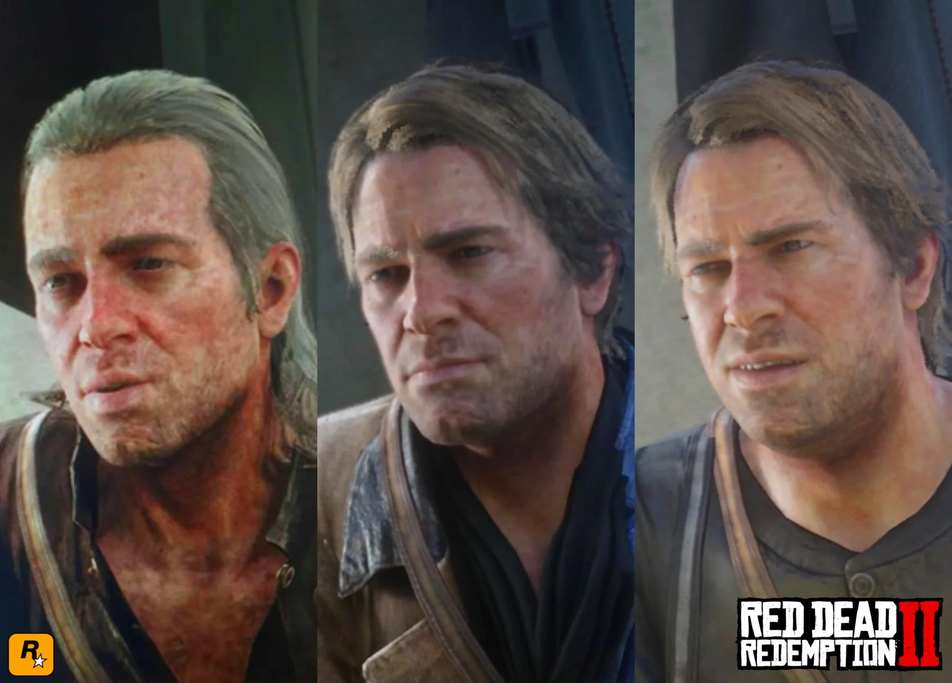 Источник: X / Разные состояния Артура в Red Dead Redemption 2