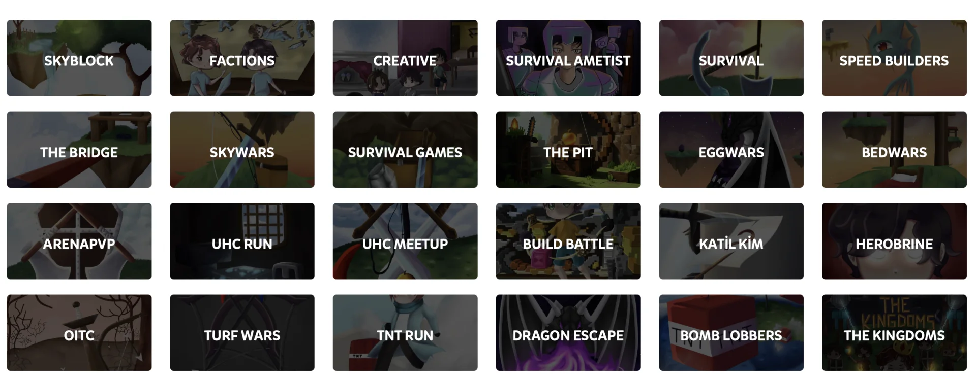 Источник: скриншот respawn.media / Список мини-игр на Craftrise