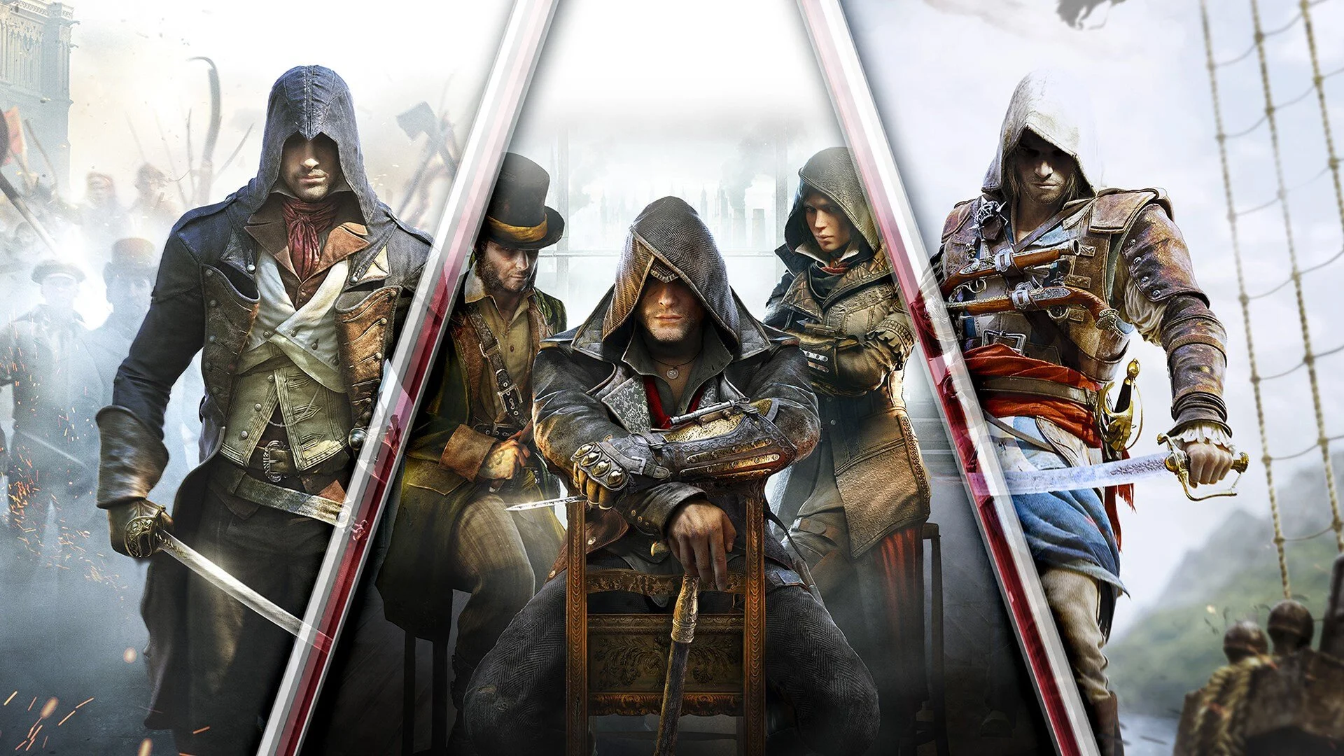 Источник: xbox-store-checker / Assassin's Creed Unity, Syndicate и Black Flag