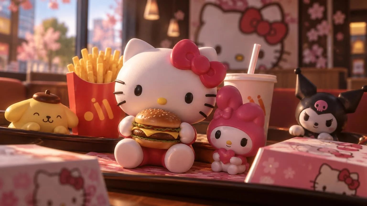Hello Kitty может снова появиться во «Вкусно — и точка» — теперь с фигурками