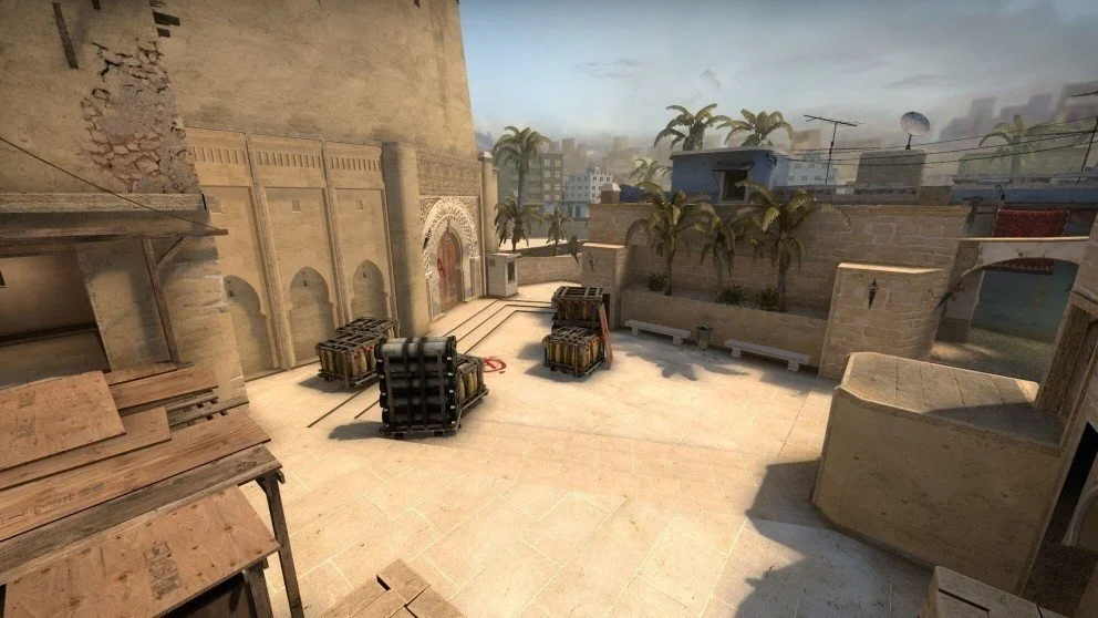 Карта Mirage в CS:GO - расшифровка названий позиций на RUS и ENG