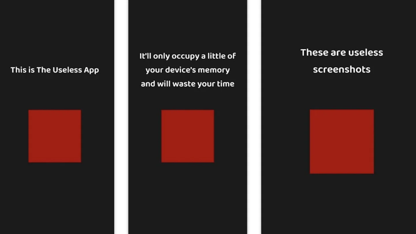 Источник: Play Google / The Useless App