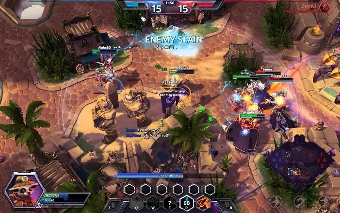 Геймпей HotS