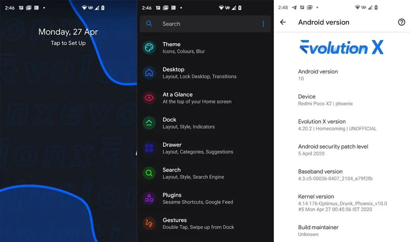 Источник: Androidinfotech / Evolution X