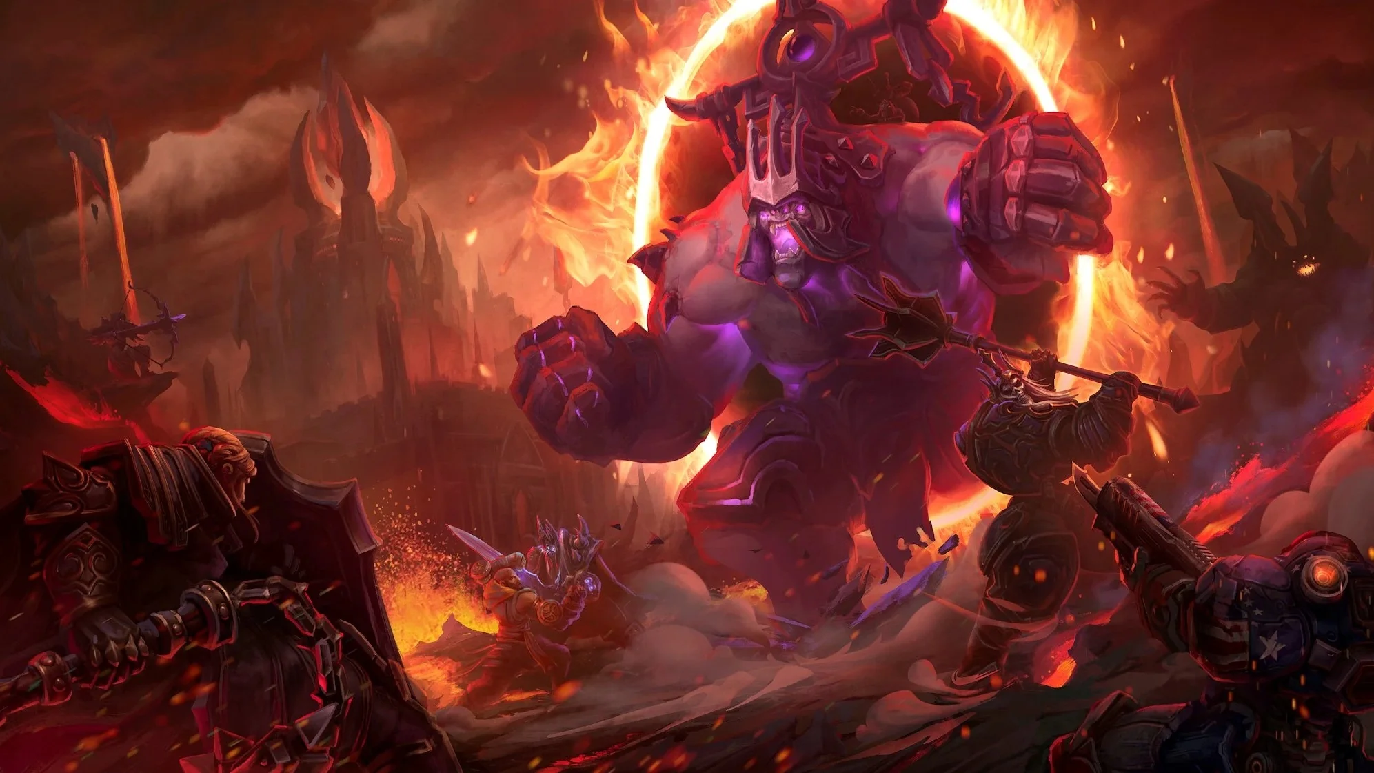 Игровые карты в Heroes of the Storm, география Нексуса