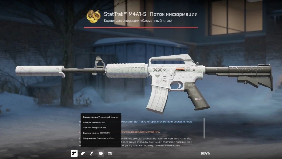 Источник: respawn.media / M4A1-S | Printstream (Закаленное в боях)