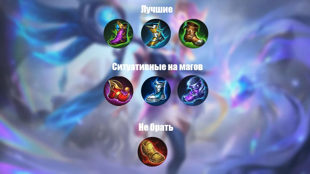Лучшие сапоги в MLBB