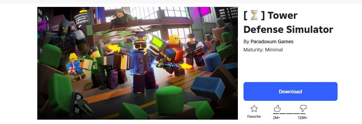 Tower Defense Simulator