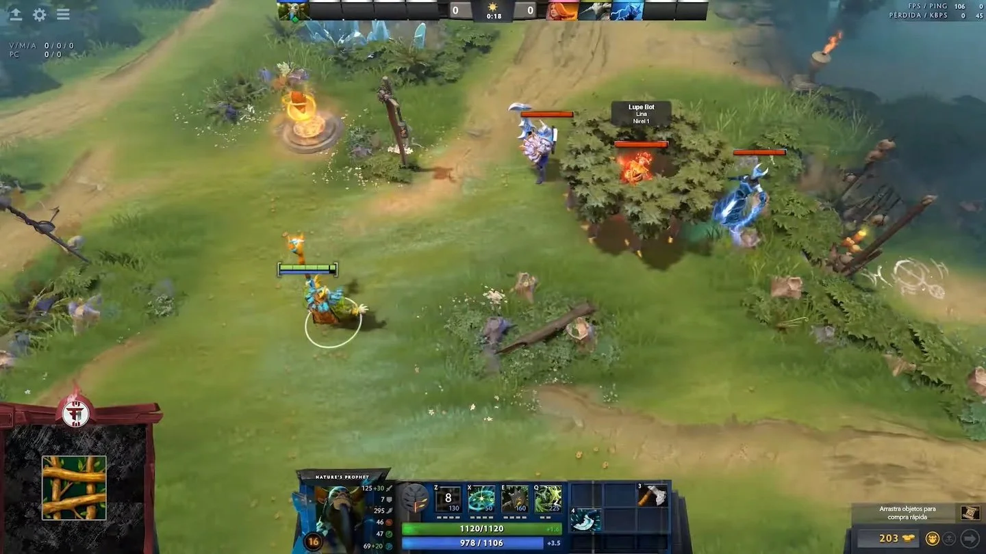 Источник: Feed Hunter / Nature's Prophet в Dota 2