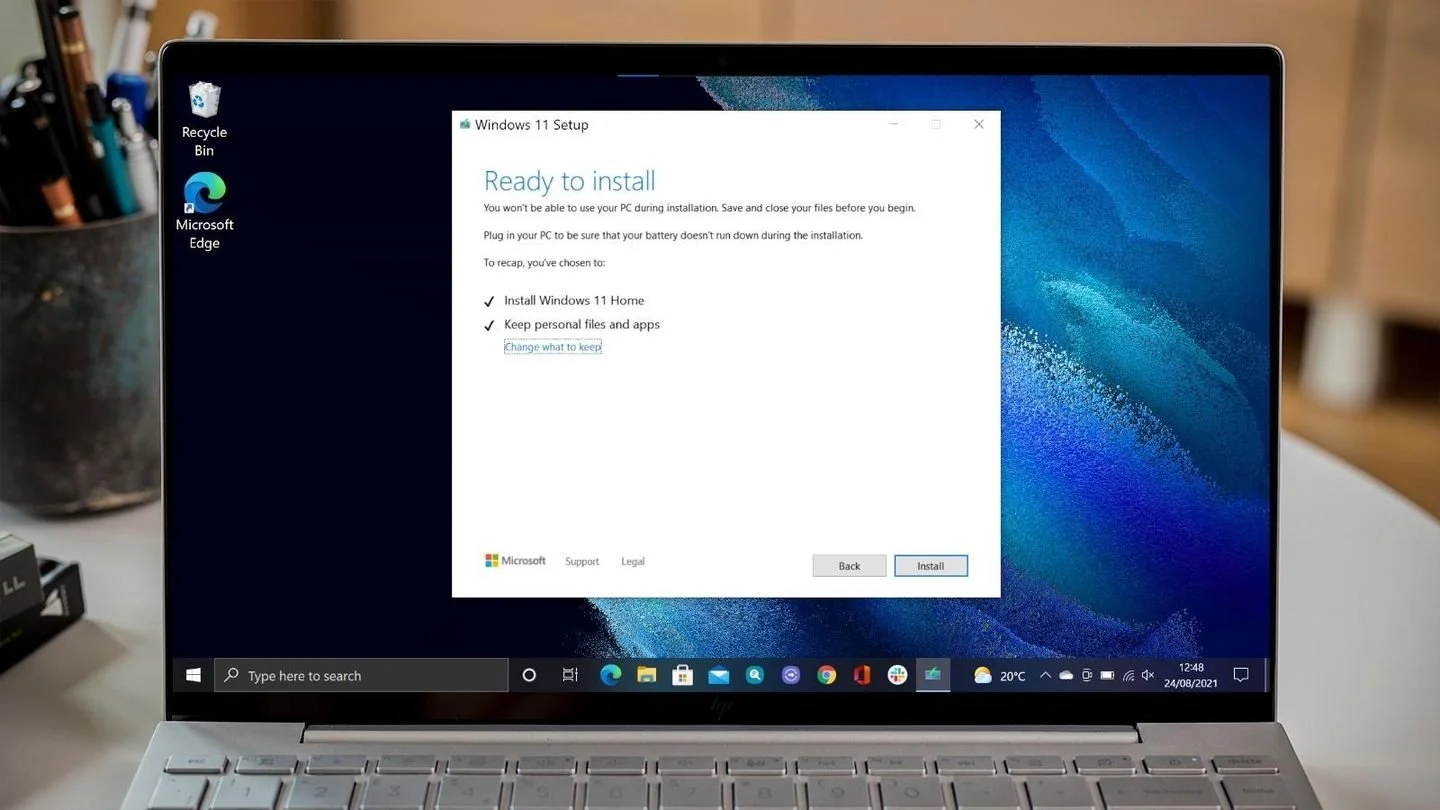 Источник: Tech Advisor / Установка Windows 11