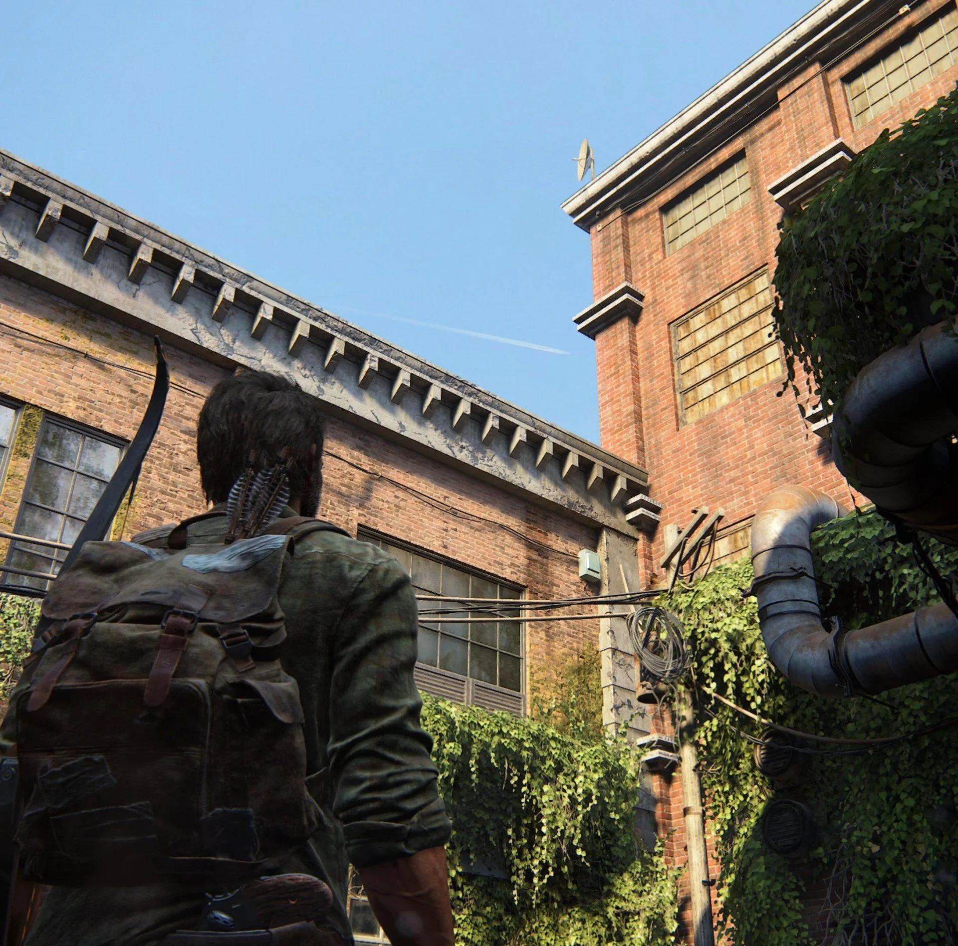 Самолет в небе The Last of Us / Источник: Reddit