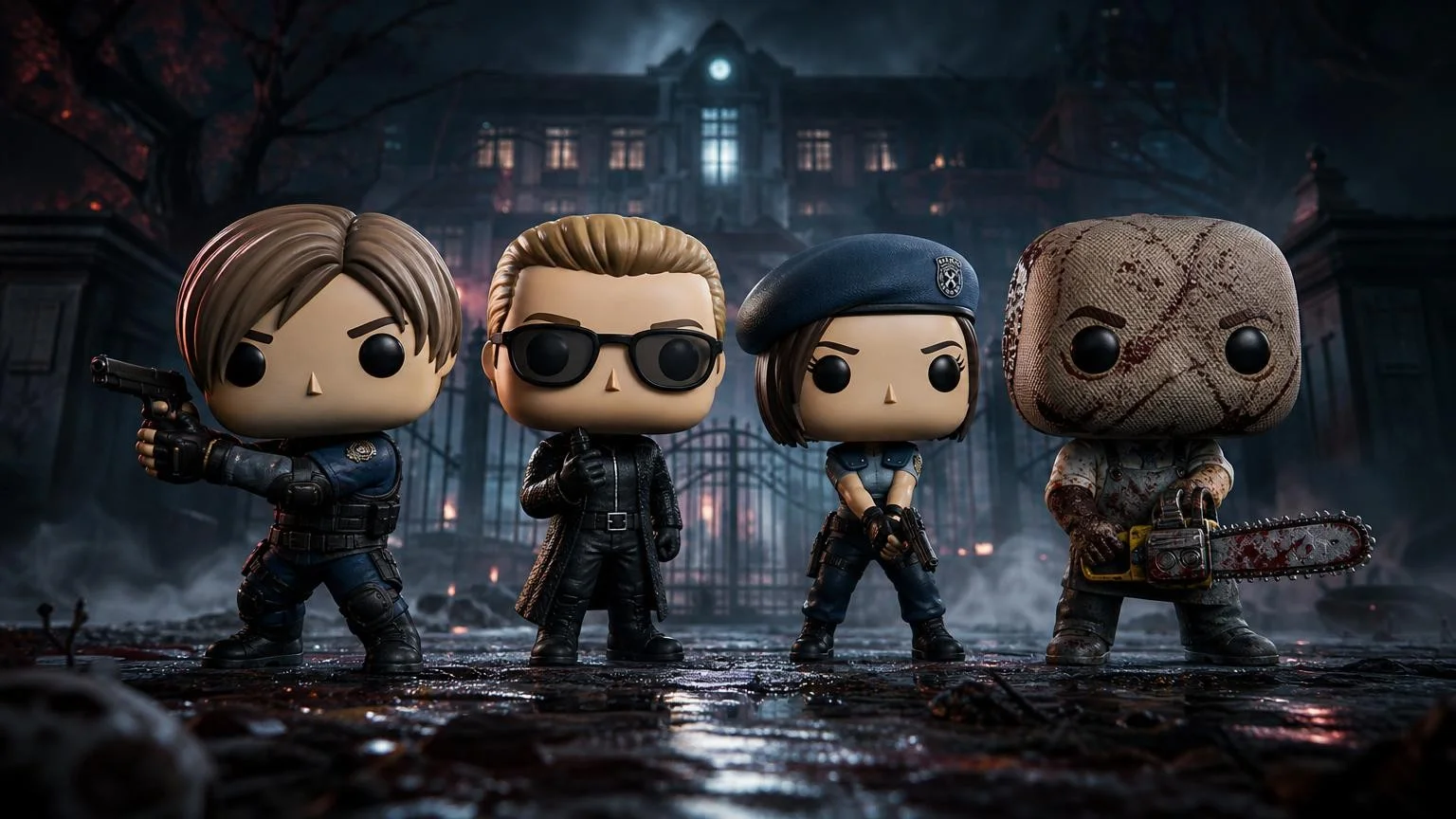 Funko Pop выпустит коллекционные фигурки по Resident Evil