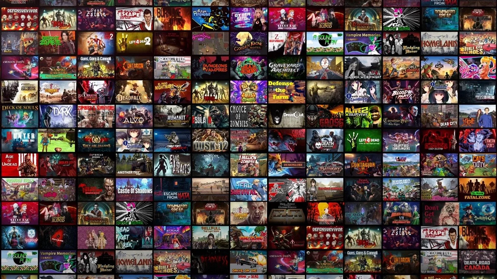 Steam начал фестиваль «Зомби против вампиров» с халявными предметами для профиля