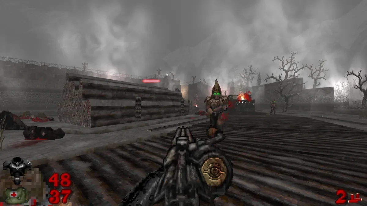 Авторы Trench Foot превратили DOOM 2 в шутер Butcher's Summit
